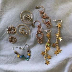5 pair earring bundle!